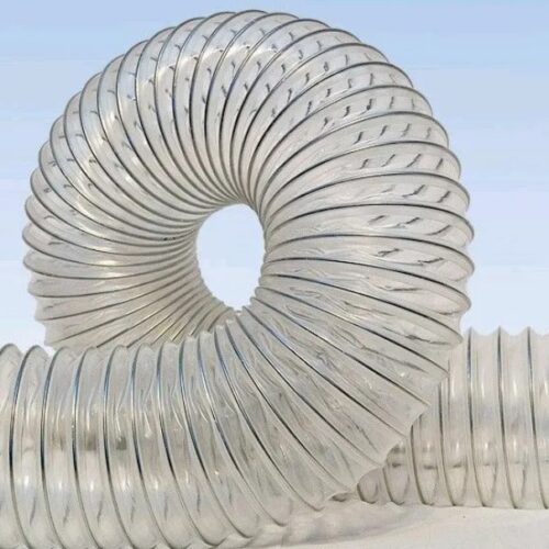 Шланг Ф140х2мм полиуретановый спирально-витой металл. PU-20-140
