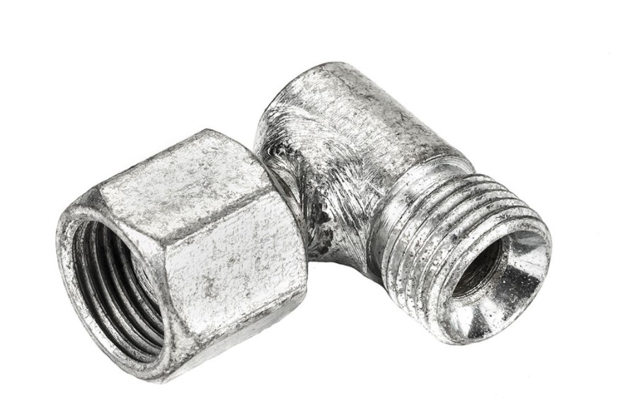 Штуцер угол 90 DKM-DKM Ш/Г М27х1,5 - М27х1,5