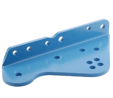 Кронштейн крепления стойки левый 4022567 (плуг Lemken, Veles) (П850)