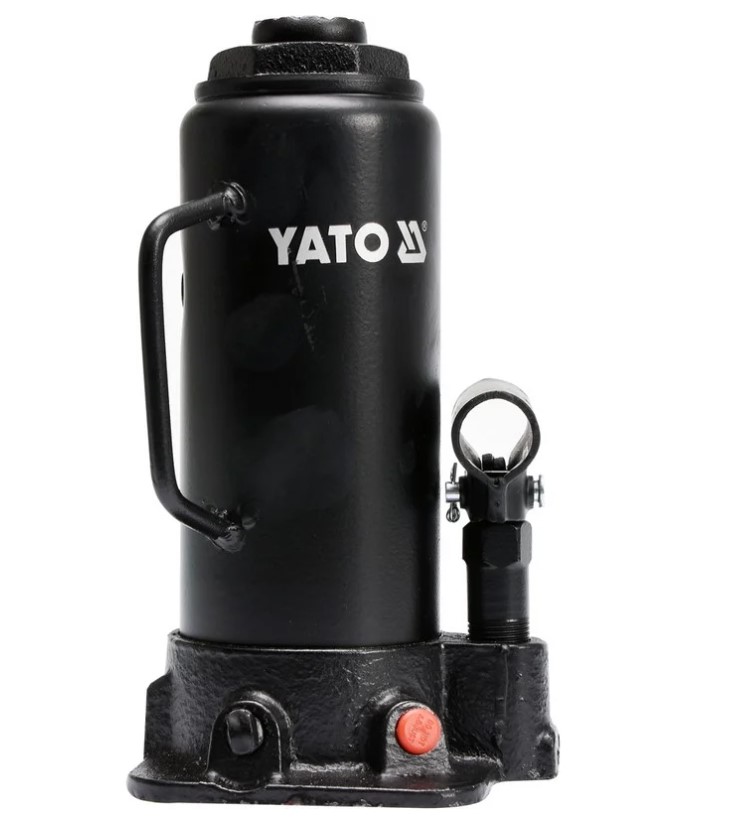 Домкрат гидравлический бутылочный 5т 216-413мм YT-17002 YATO