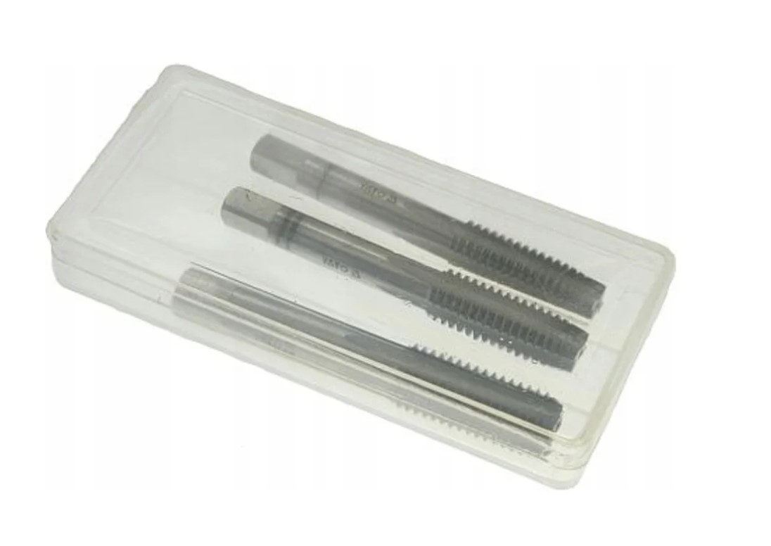 Набор метчиков М12x1,75 DIN352 (к-т 3шт) YT-2939 YATO