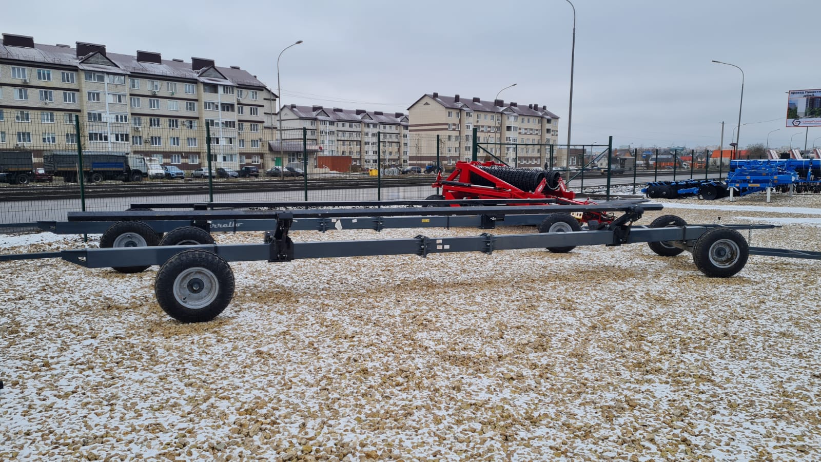 Тележка двухосная универсальная CARRELLO ВДУ-7,6-01