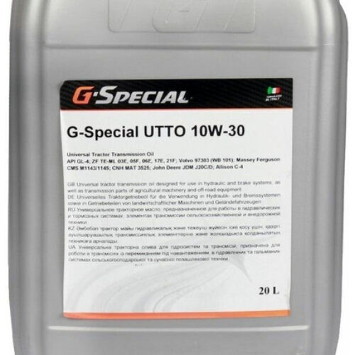 Масло гидро-трансмиссионное G-Special UTTO 10w30 (Gazpromneft) 20л