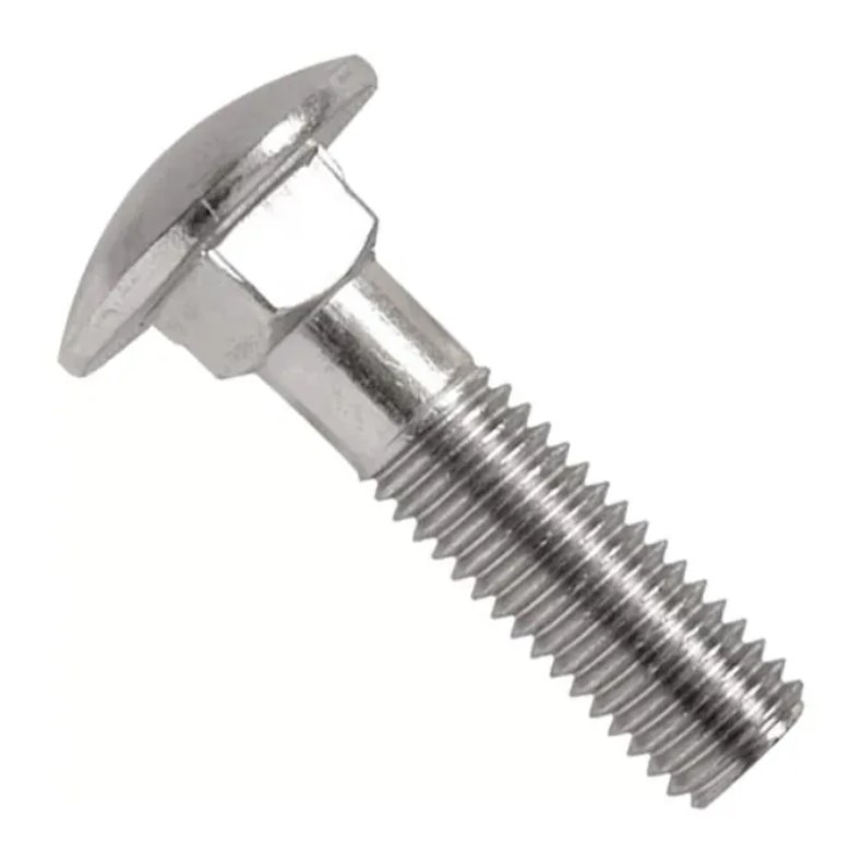 Болт полукруг головк квадрат подголов М12х45 +гайка (к.п. 12.9)