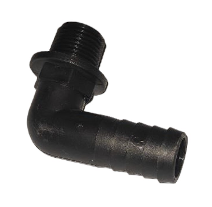 Фитинг изогнутый 90 град наружн резьба G 2" (50мм) - ершик (1132750)