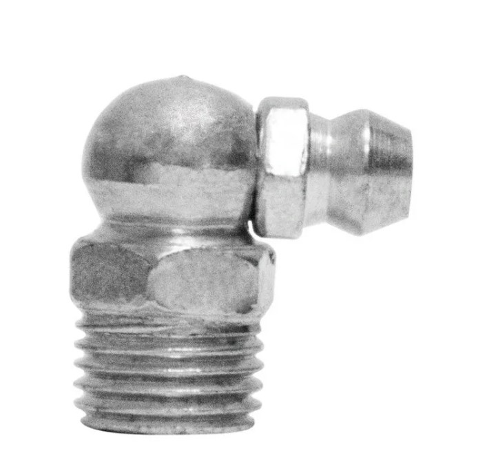 Тавотница пресс-масленка М8 угловая 90 град