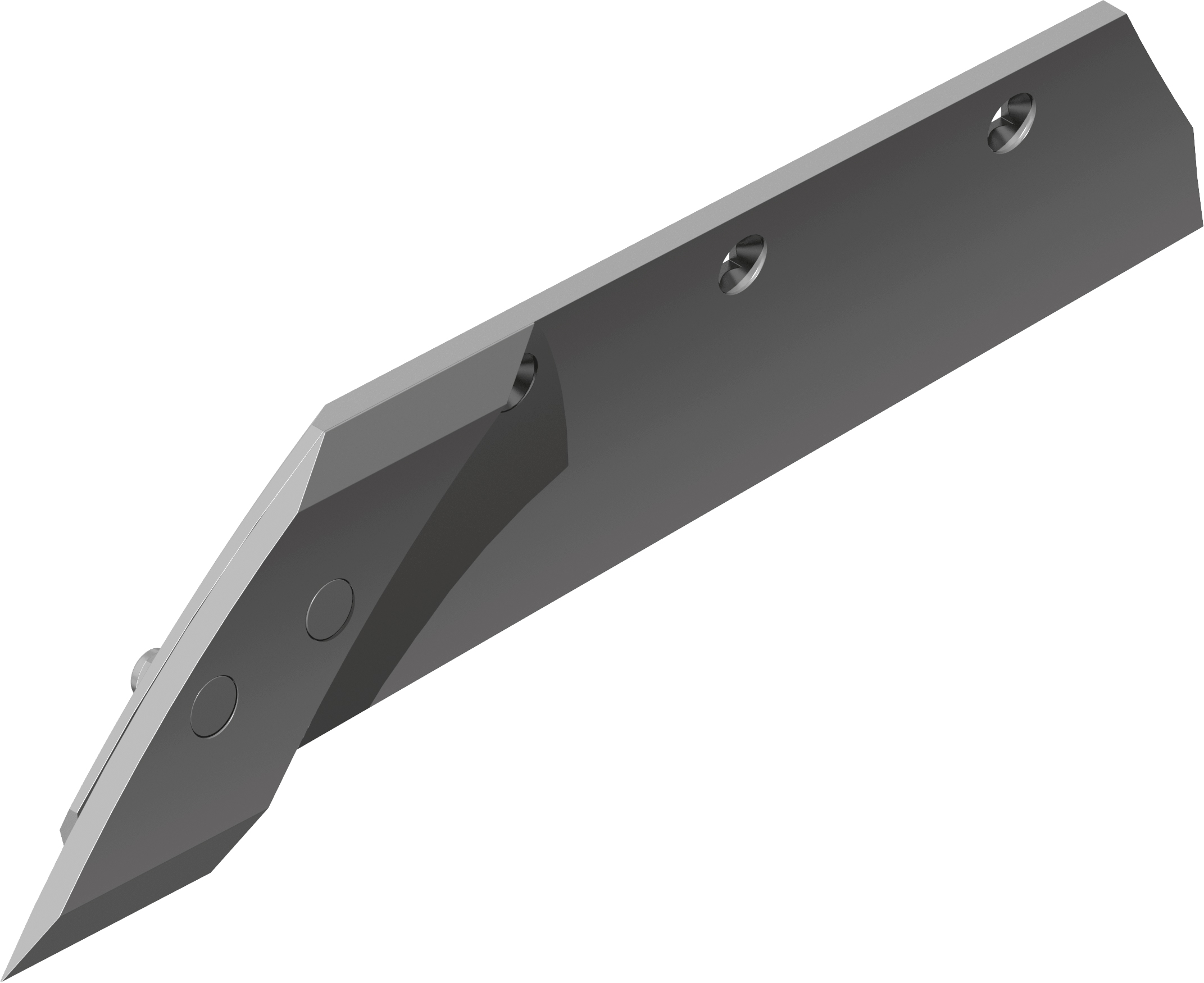 Лемех оборот. плуга левый (с долотом) РЗЗ.11.51.400 (Пересвет,ППО) (Алмаз)