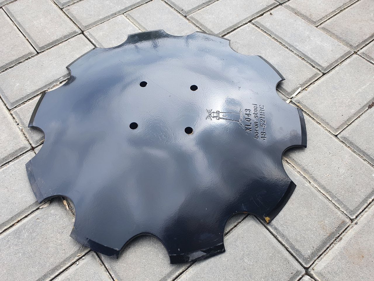 Диск XL043 460х4 (зубчатый) (расст между отв 120 мм) Catros Amazone (МК)